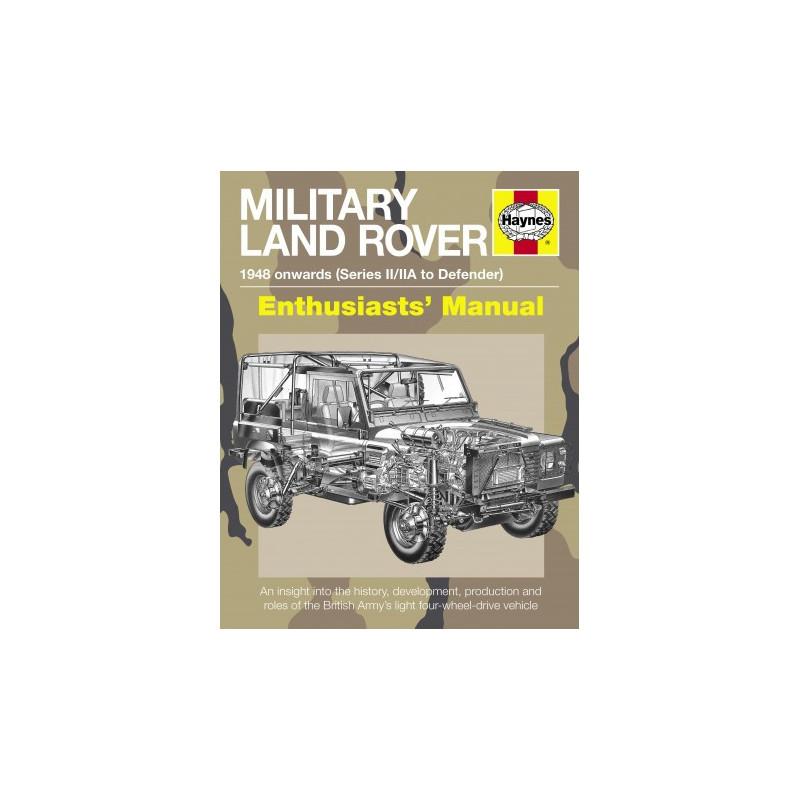 Military Land Rover Manual (paperback)