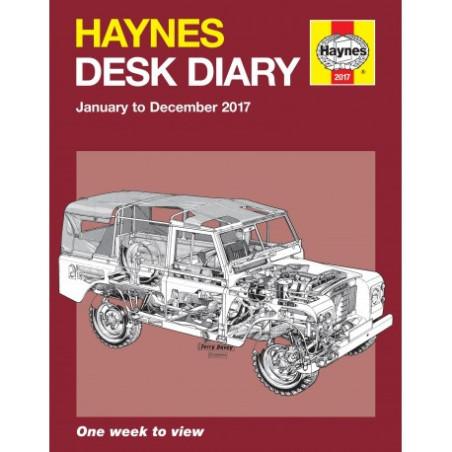 Haynes 2017 Desk Diary