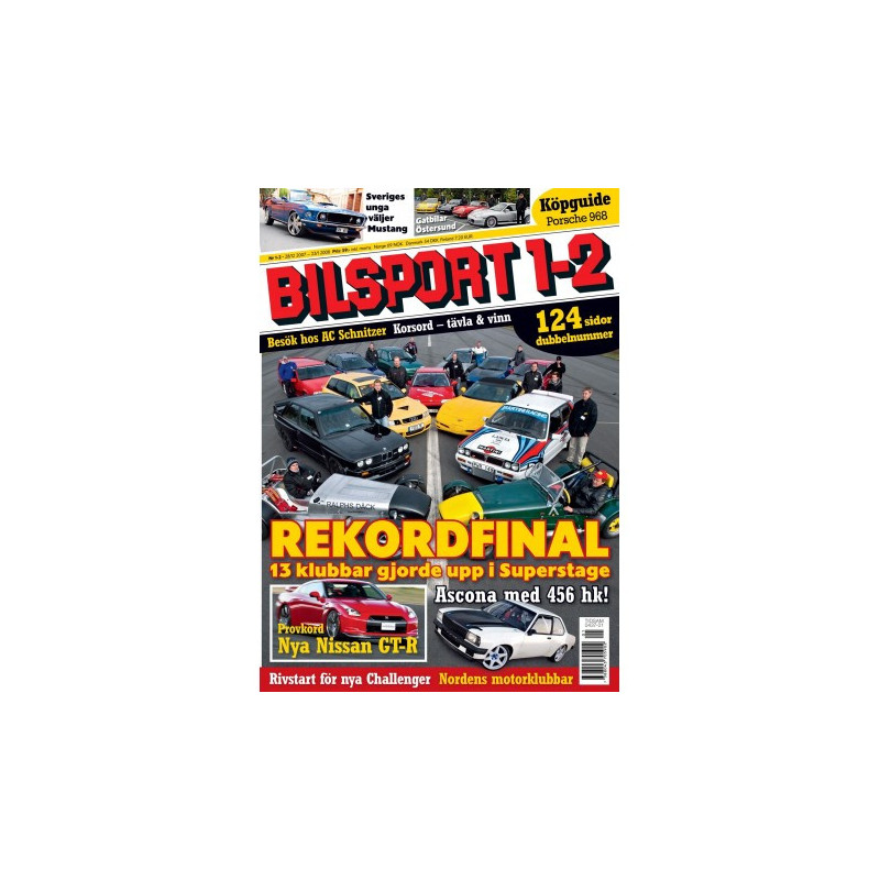 Bilsport nr 1 2008