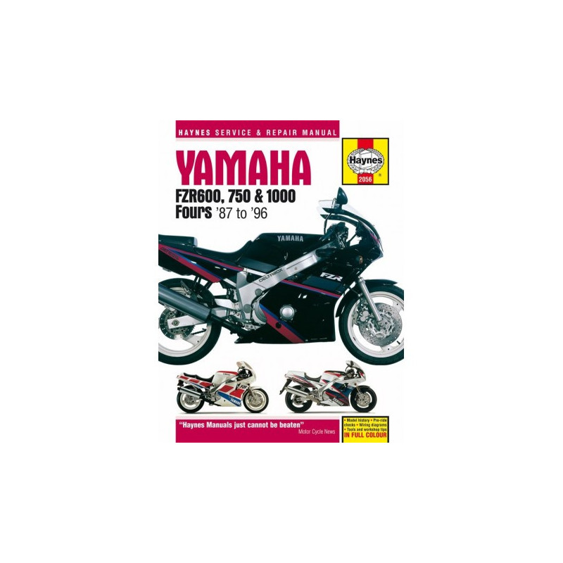 Yamaha FZR600 750 and 1000 Fours 1987 - 1996