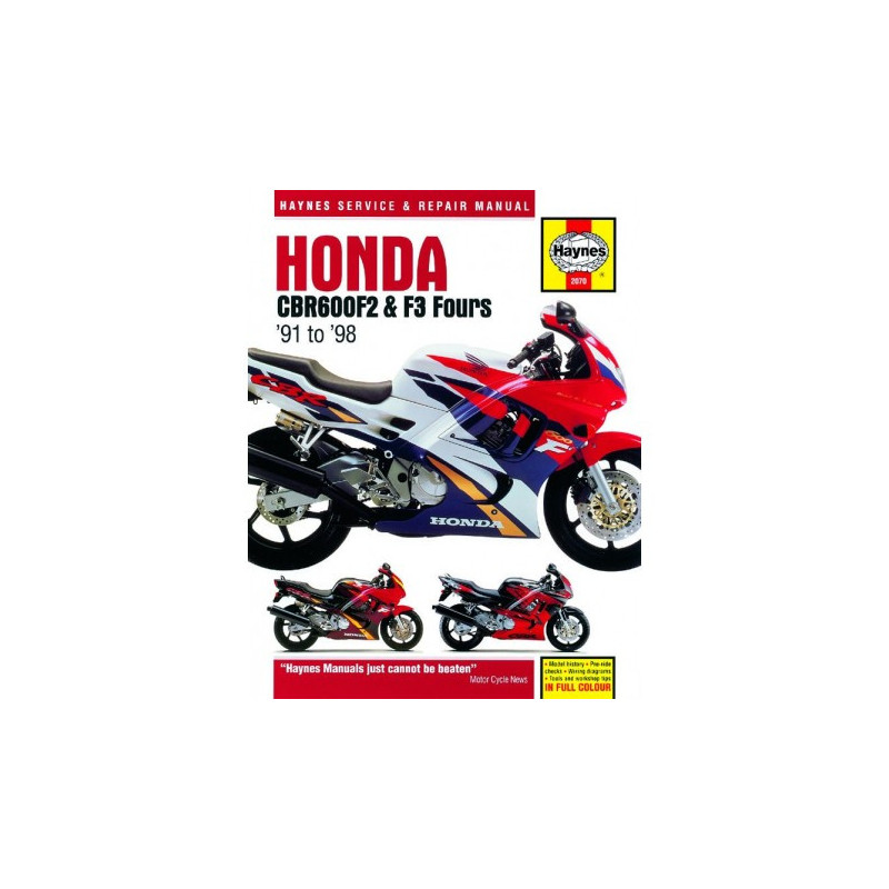 Honda CBR600F2 & F3 Fours 1991 - 1998