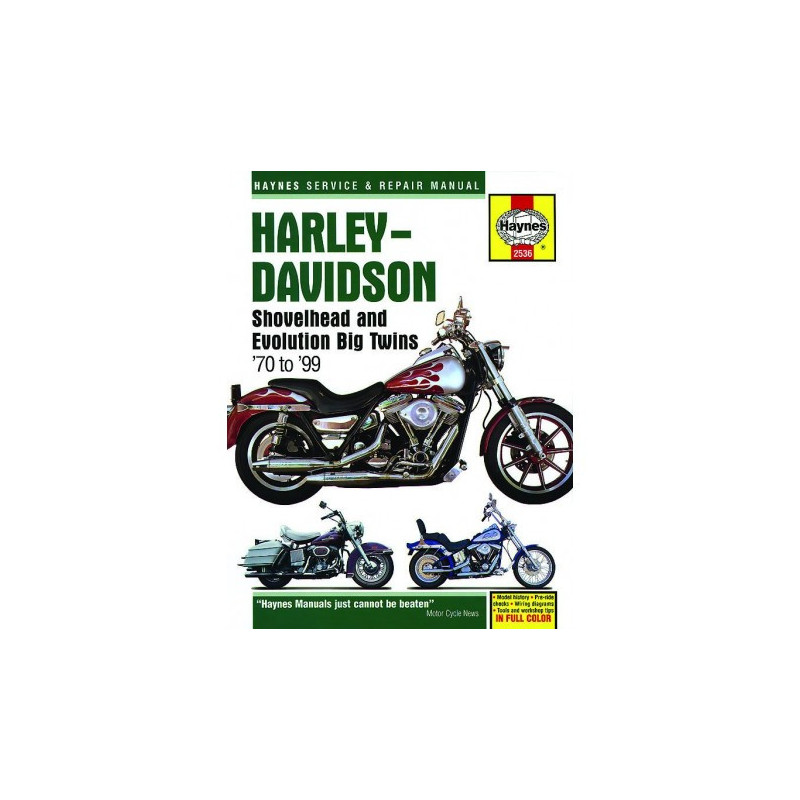 Harley-Davidson Shovelhead and Evolution Big Twins 1970 - 1999