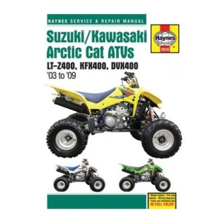 Suzuki/Kawasaki Arctic Cat ATVs 2003 - 2009