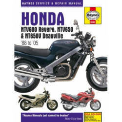 Honda NTV600 Revere NTV650 & NT650V Deauville 1988 - 2005