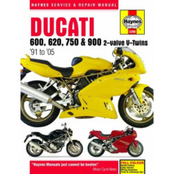 Ducati 600 620 750 and 900 2-valve V-Twins 1991 - 2005