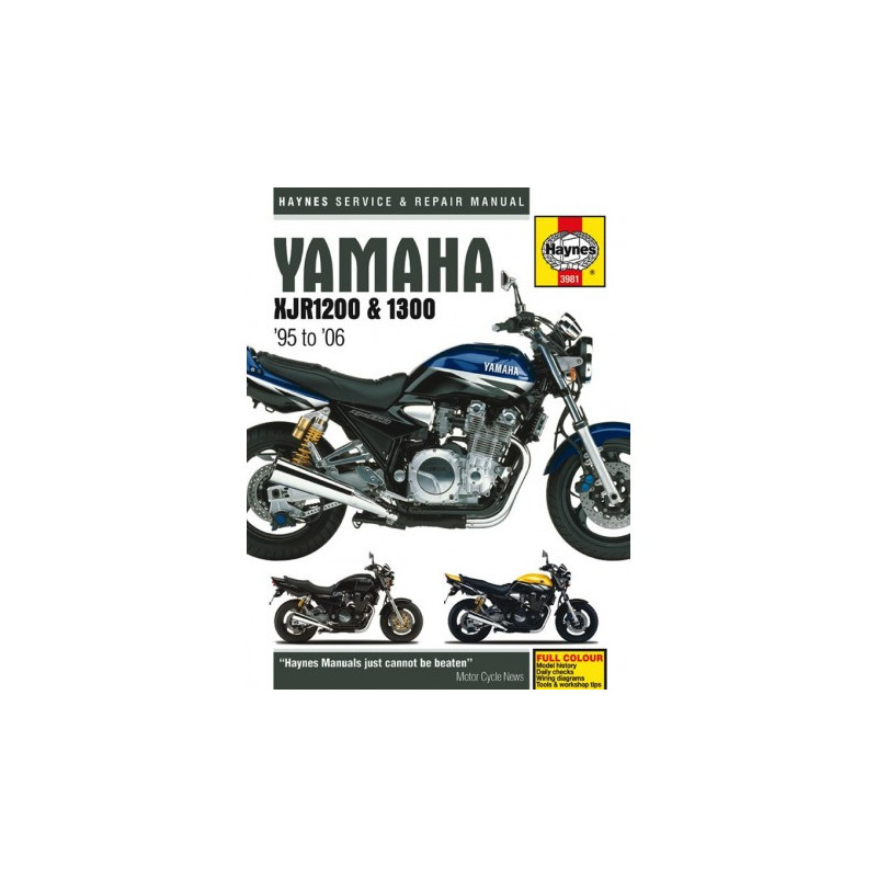 Yamaha XJR1200 and XJR1300 1995 - 2006