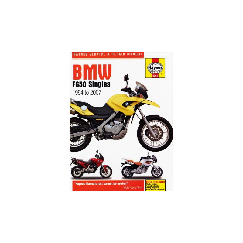 BMW F650 Singles 1994 - 2007