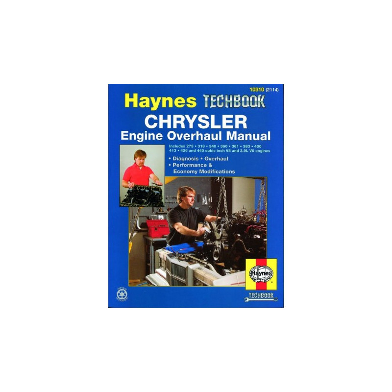 Chrysler Engine Overhaul Haynes Techbook