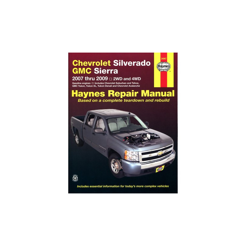 Chevrolet Silverado Suburban Tahoe & Avalanche and GMC Sierra/Sierra Denali Yukon/Yukon XL/Yukon Denali '07-'13