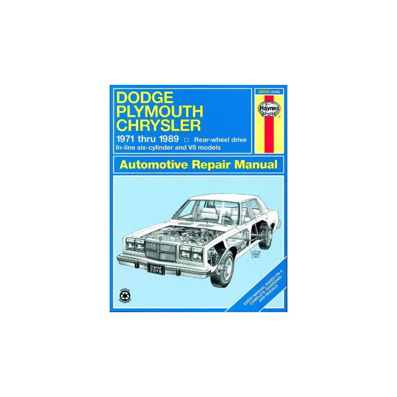 Dodge/Plymouth & Chrysler Full-Size (RWD) '71-'89