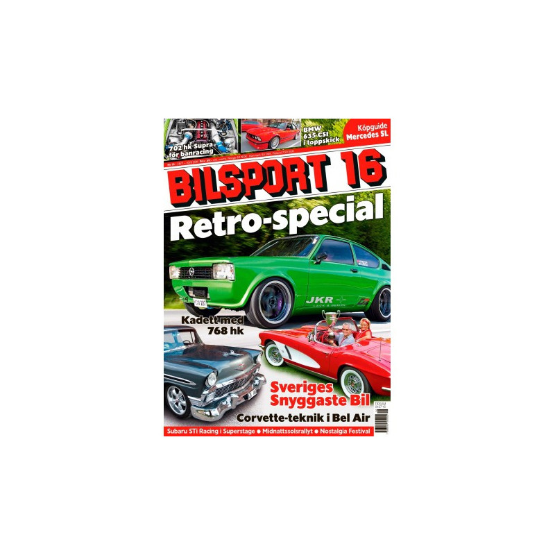 Bilsport nr 16 2011