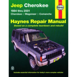 Jeep Cherokee Haynes Repair Manual covering Jeep Cherokee Comanche & Wagoneer Limited 2WD and 4WD gasoline engines