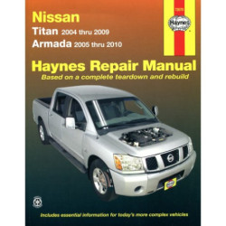 Nissan Titan (2004 thru 2014) and Armada (2005 thru 2014) Haynes Repair Manual