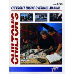 Chilton Total Service Series for Chevrolet Engine Overhaul covering 267283305307327350396400402 and 454 cubic inch