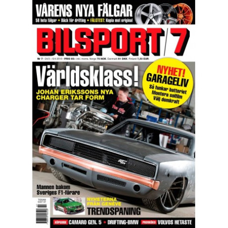 Bilsport nr 7 2016