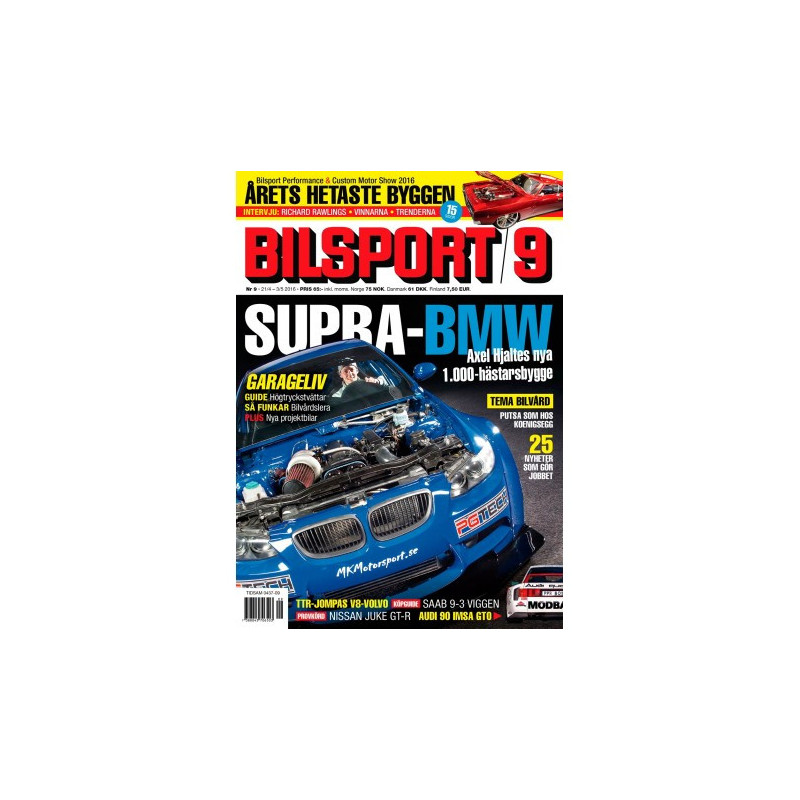 Bilsport nr 9 2016