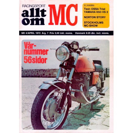 Allt om MC nr 4  1972