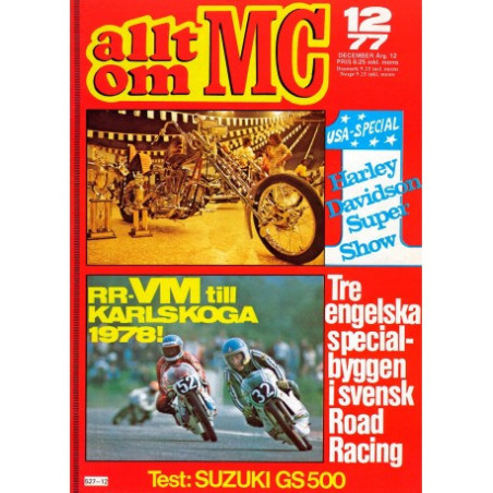 Allt om MC nr 12  1977