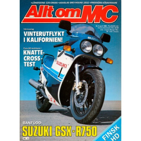 Allt om MC nr 4  1985