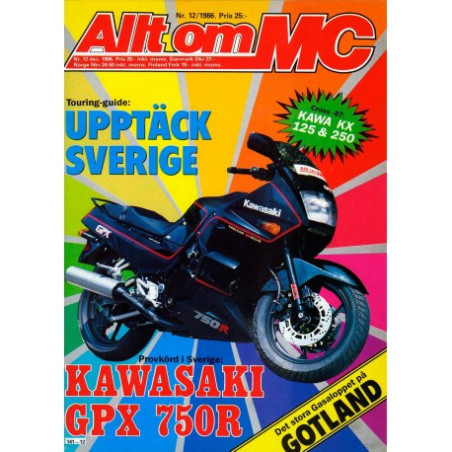 Allt om MC nr 12  1986