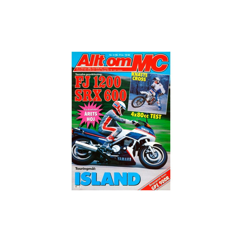 Allt om MC nr 2  1986