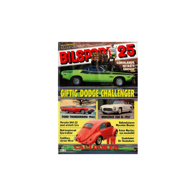 Bilsport nr 25  1988