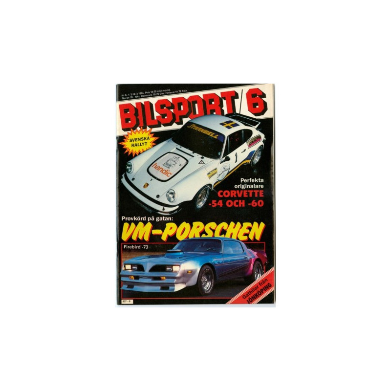 Bilsport nr 6  1984