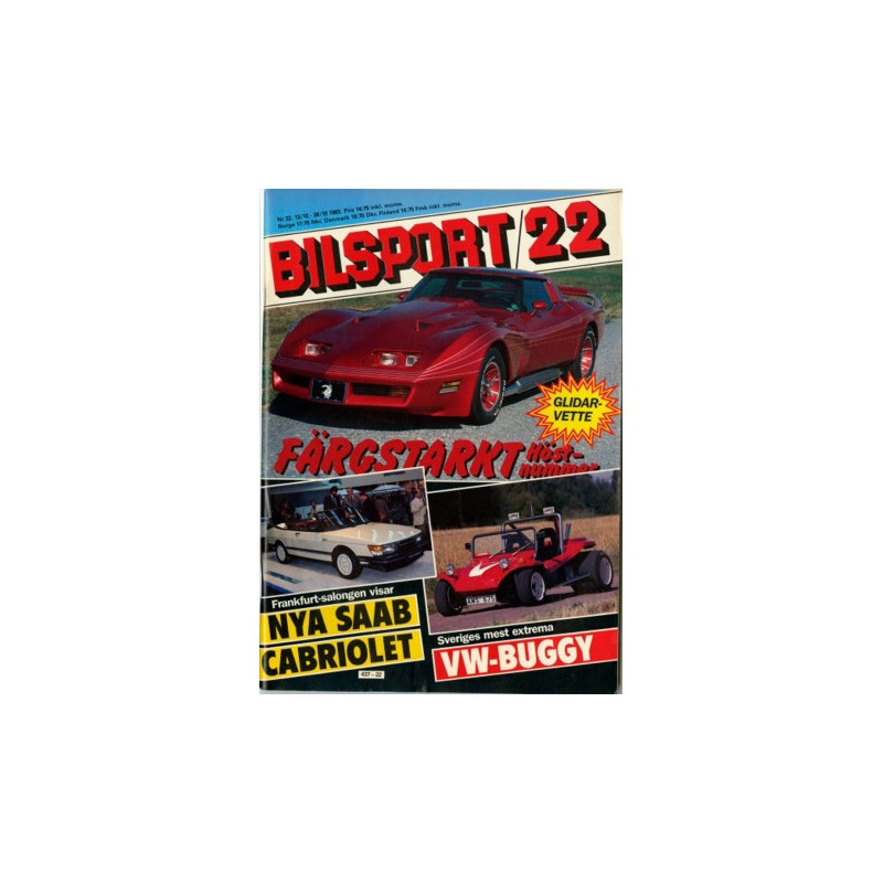 Bilsport nr 22  1983