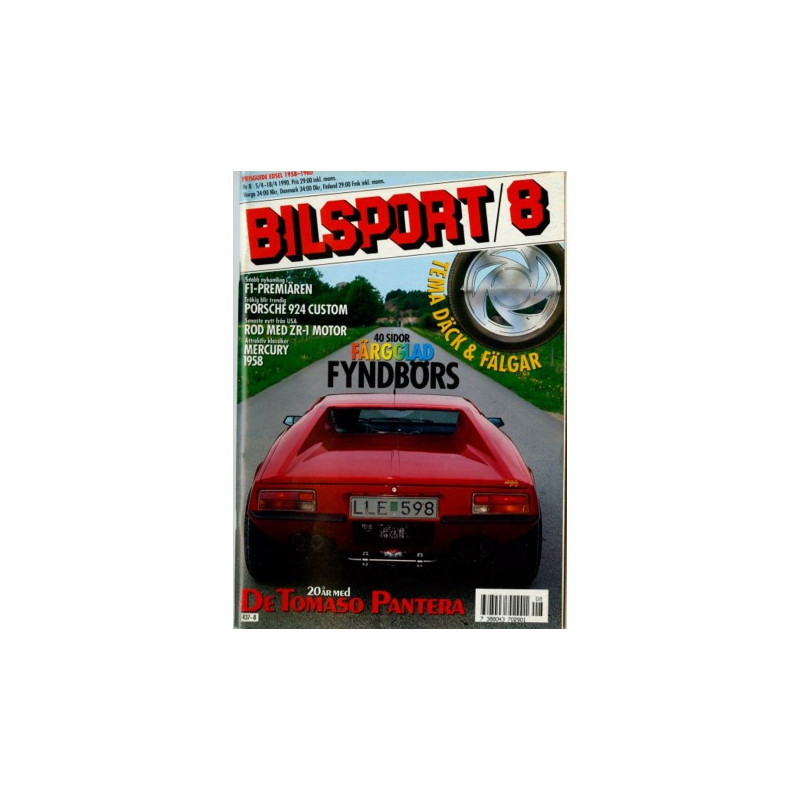 Bilsport nr 8  1990