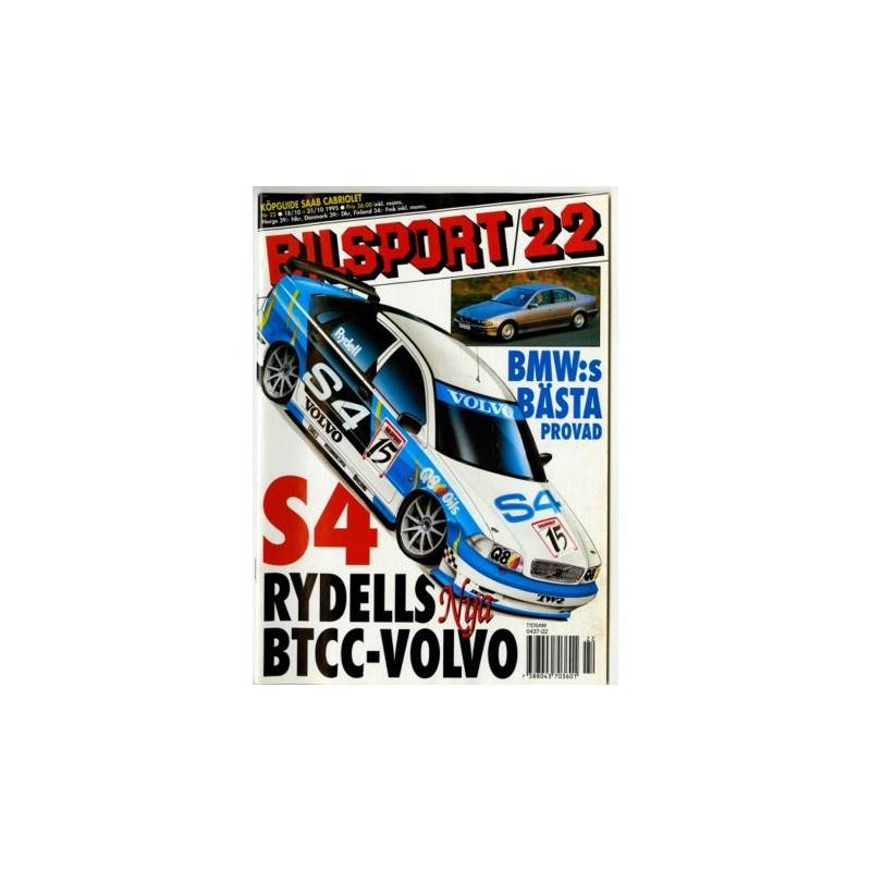 Bilsport nr 22  1995