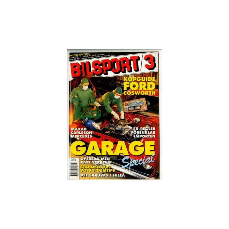 Bilsport nr 3  1995