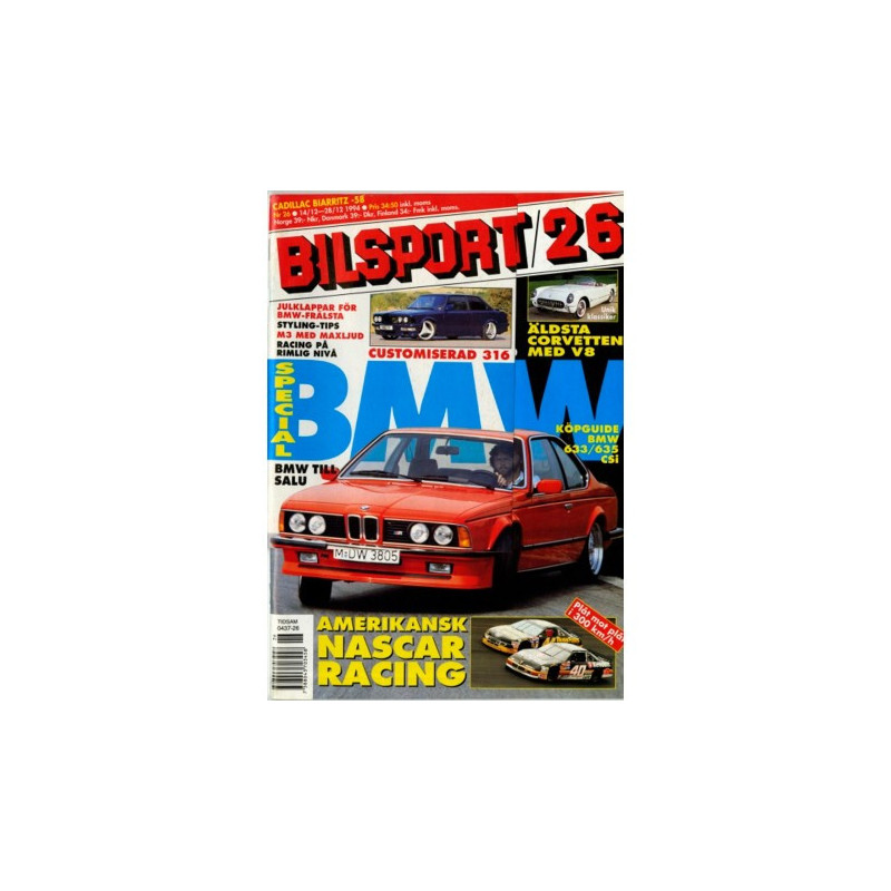 Bilsport nr 1  1995