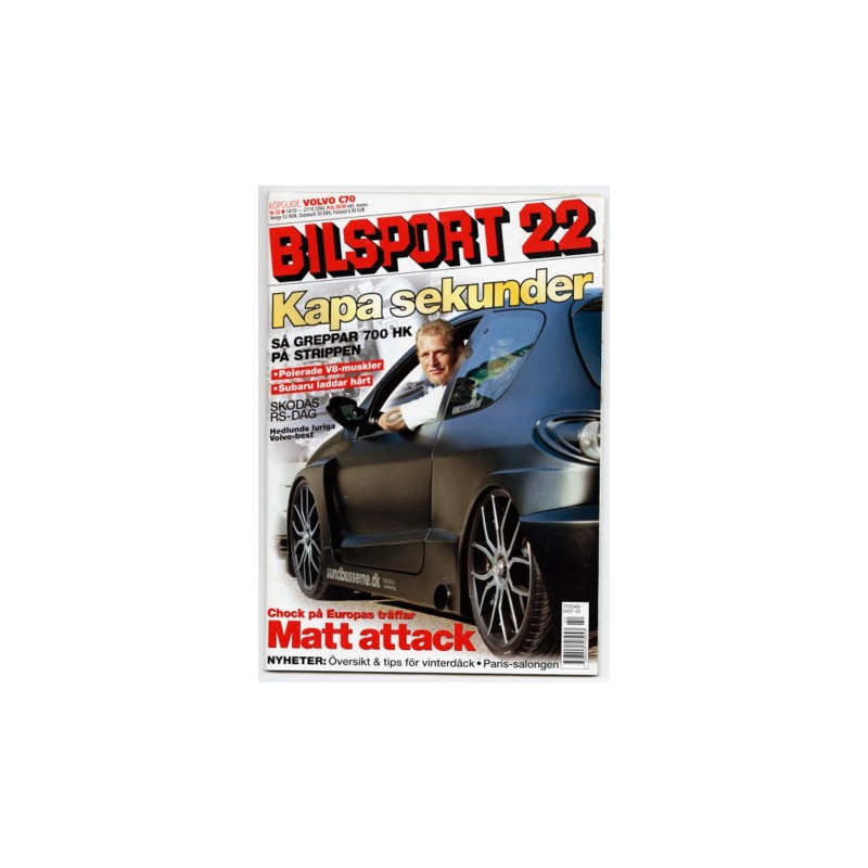 Bilsport nr 22  2004