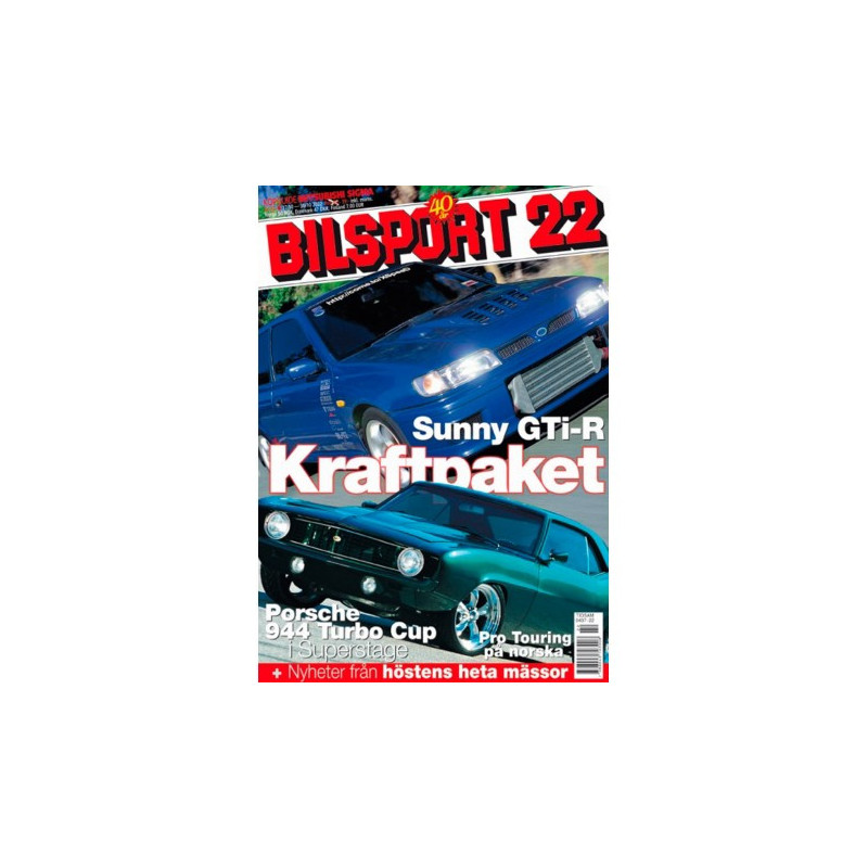 Bilsport nr 22  2002