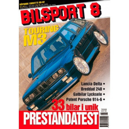 Bilsport nr 8  2001