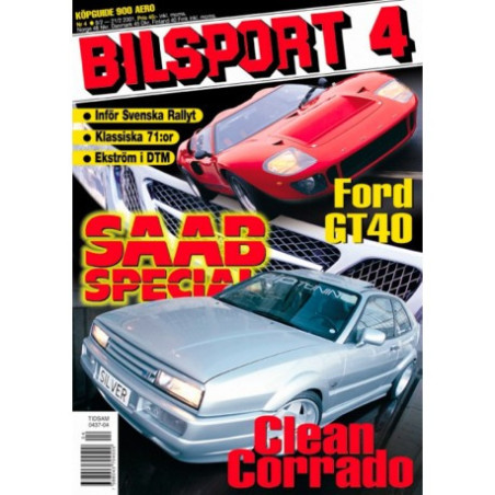 Bilsport nr 4  2001