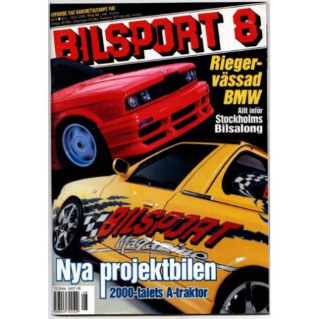 Bilsport nr 8  2000