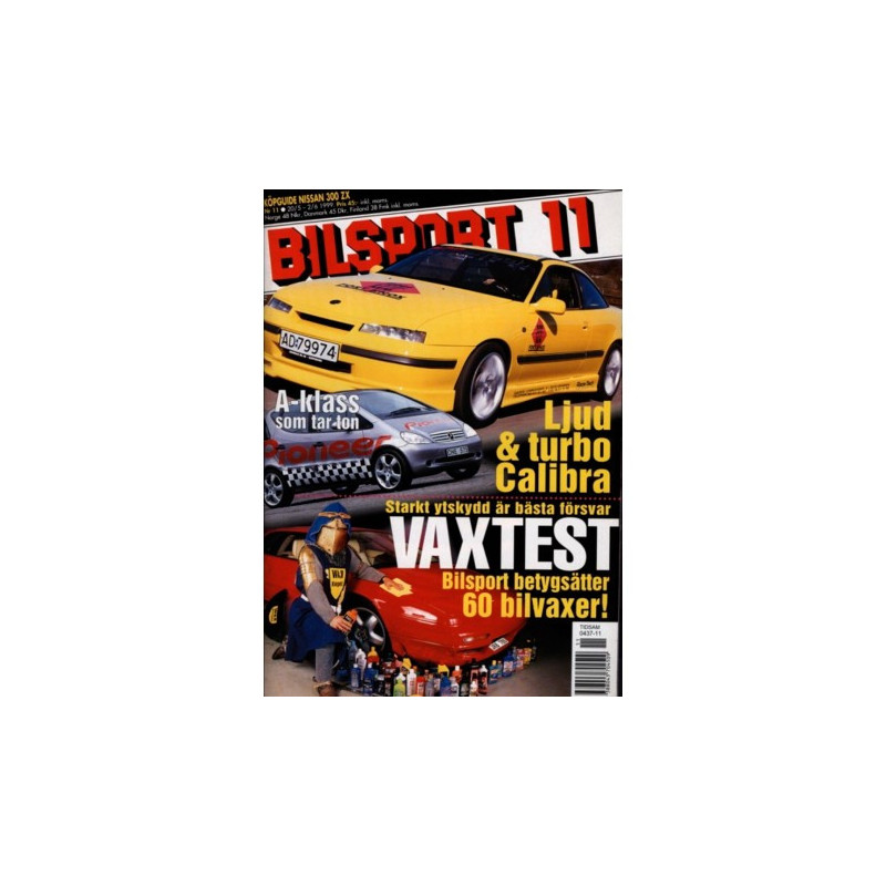 Bilsport nr 11  1999