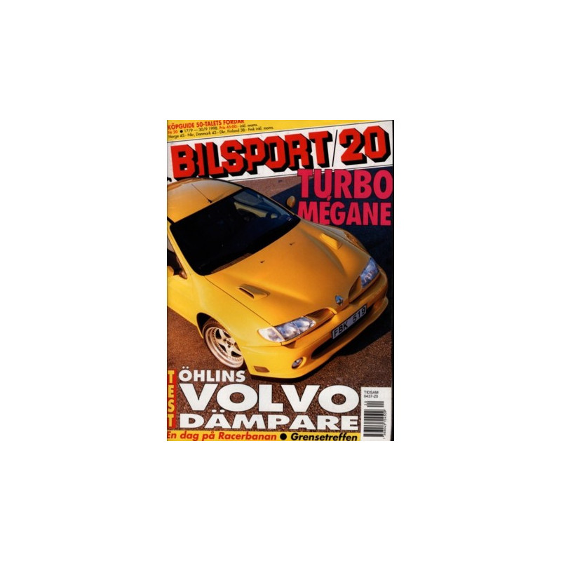 Bilsport nr 20  1998