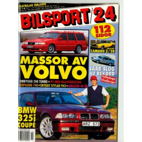 Bilsport nr 24  1996