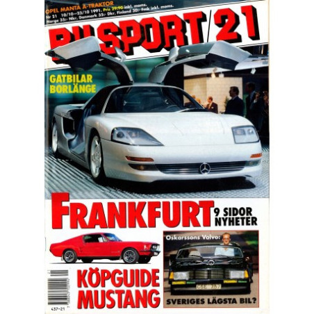 Bilsport nr 21  1991