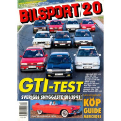 Bilsport nr 20  1991