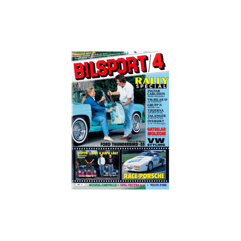 Bilsport nr 4  1989