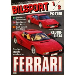 Bilsport nr 1  1988