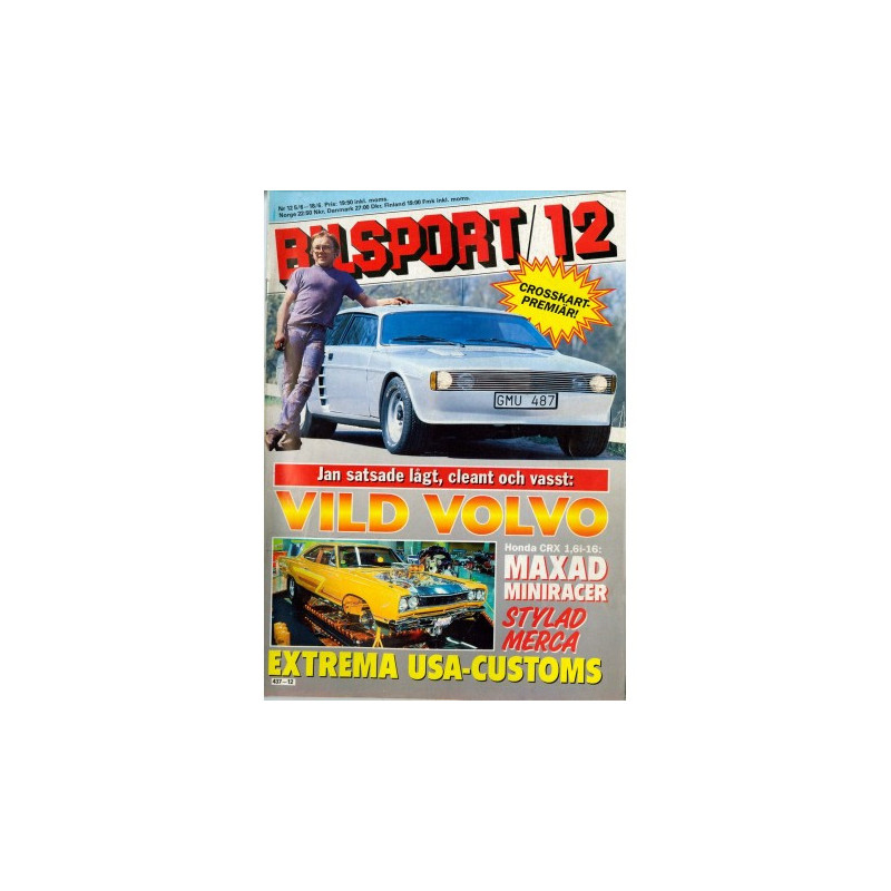 Bilsport nr 12  1986