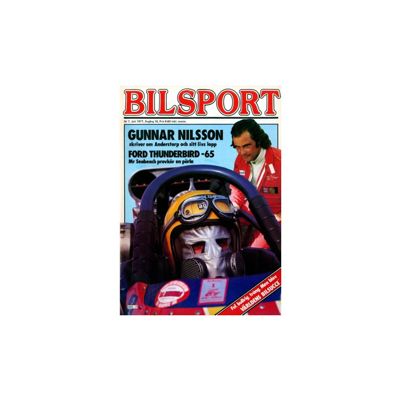 Bilsport nr 7  1977