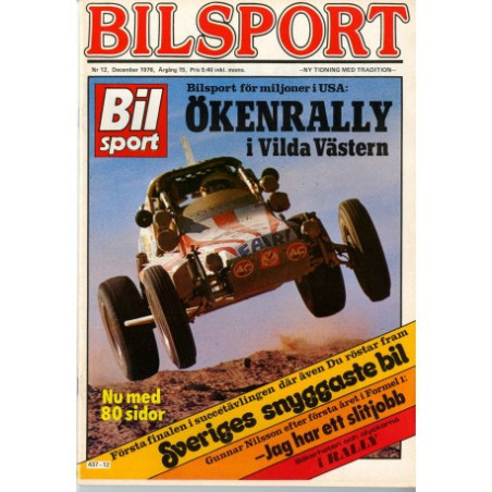 Bilsport nr 12  1976