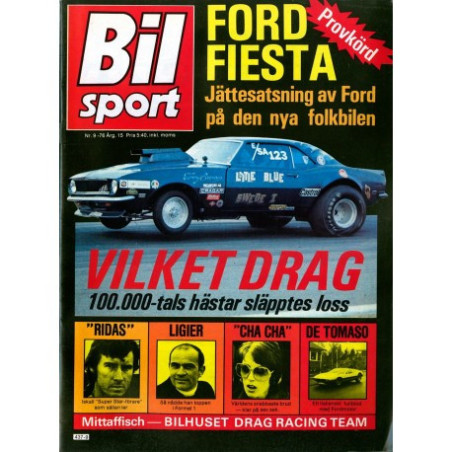 Bilsport nr 9  1976