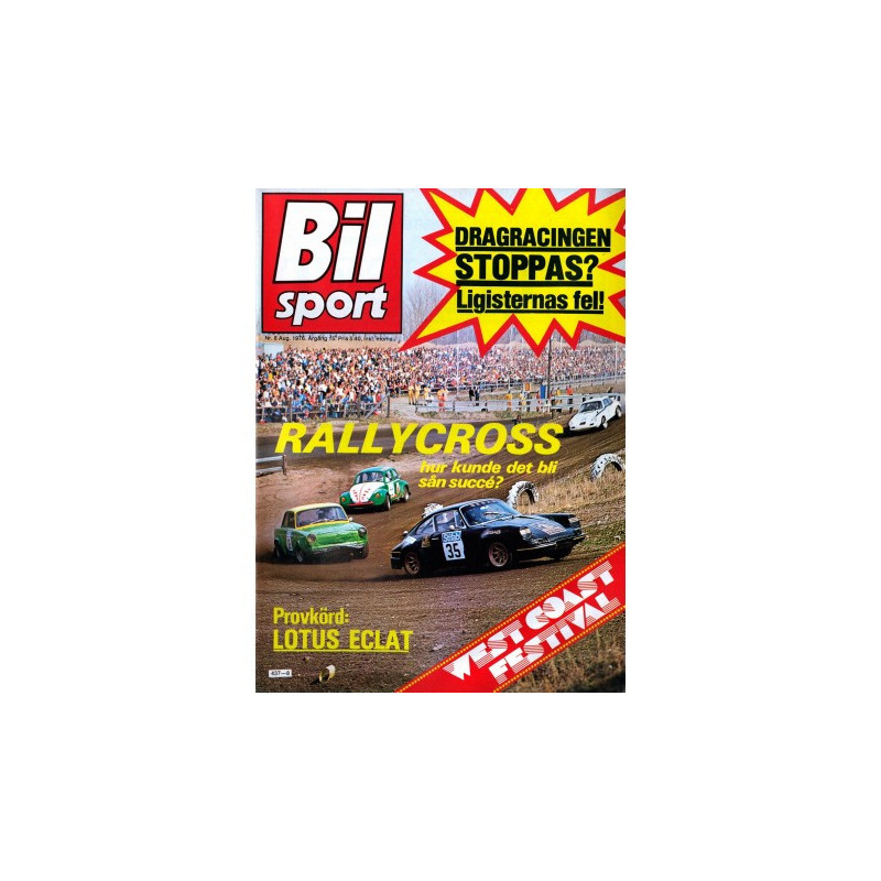 Bilsport nr 8  1976