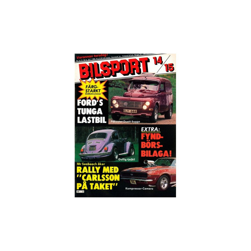 Bilsport nr 14  1980